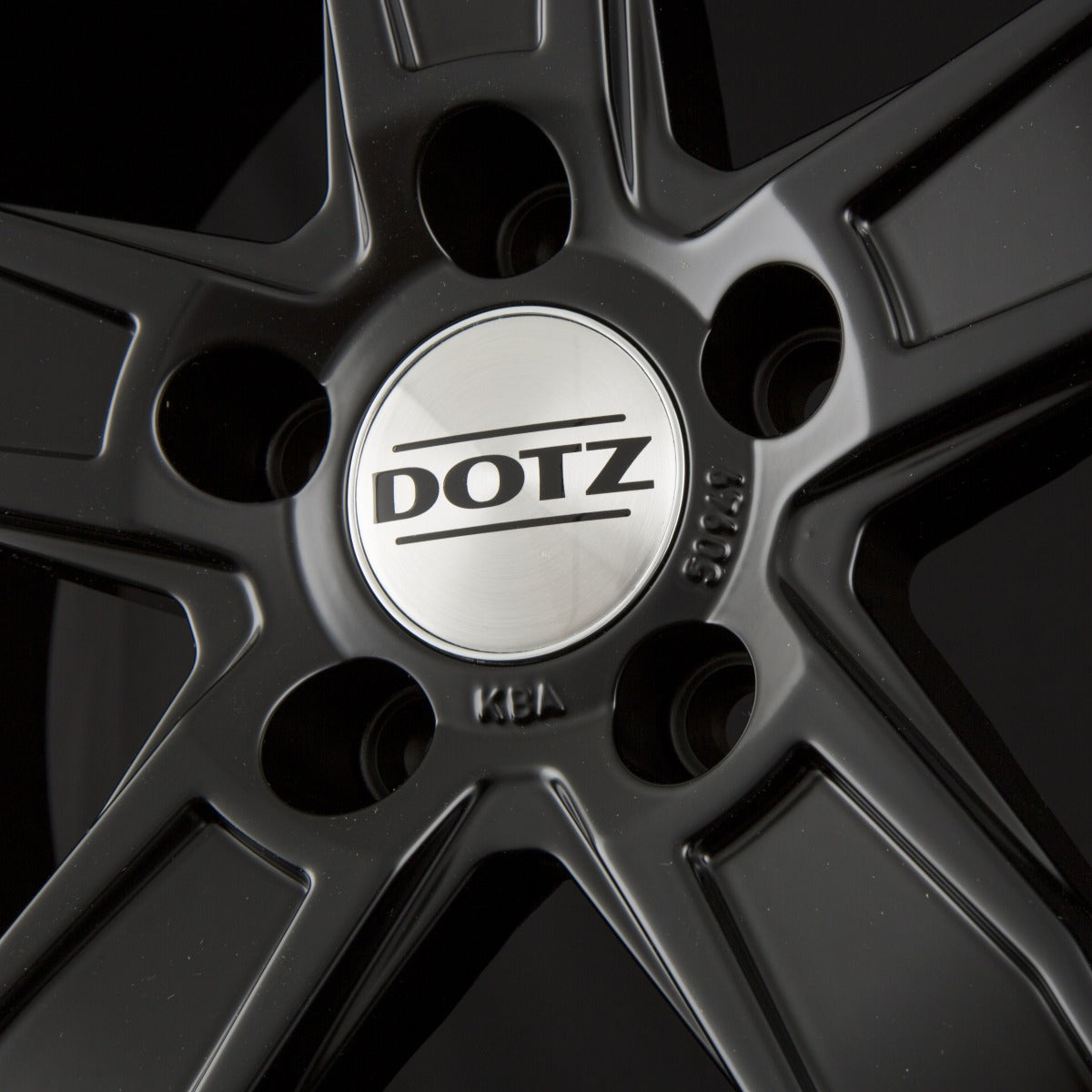 Dotz SP5 BLACK EDITION - Black Matt Alufelge 9.5x20 Zoll ET35 LK 5x112 ML70.1 – Bild 4
