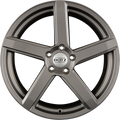 Dotz CP5 GRAPHITE - Graphite Matt Alufelge 7x17 Zoll ET45 LK 5x112 ML70.1