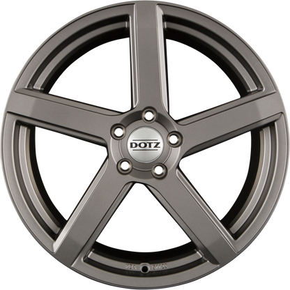 Dotz CP5 GRAPHITE - Graphite Matt Alufelge 7x17 Zoll ET45 LK 5x112 ML70.1