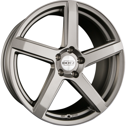 Dotz CP5 GRAPHITE - Graphite Matt Alufelge 7x17 Zoll ET45 LK 5x112 ML70.1 – Bild 2