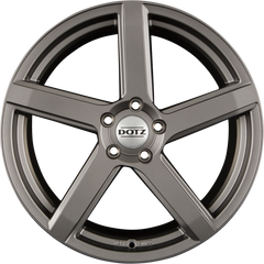 Dotz CP5 GRAPHITE - Graphite Matt Alufelge 7x17 Zoll ET45 LK 5x114.3 ML71.6