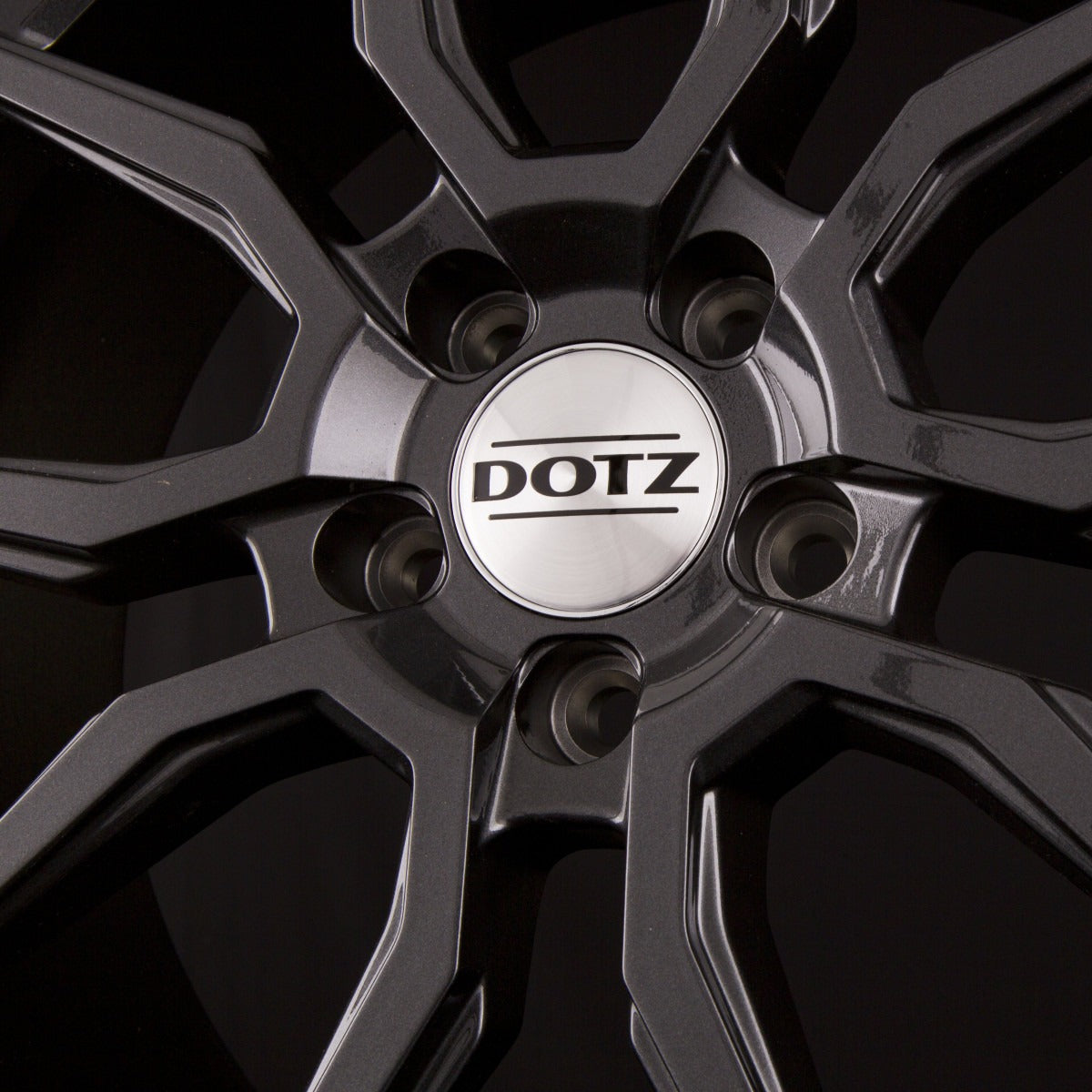 Dotz Misano Grey Gunmetal Alufelge 8x18 Zoll ET48 LK 5x114.3 ML71.6 – Bild 4