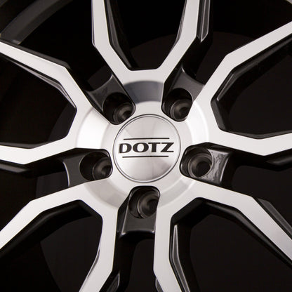 Dotz Misano DARK Gunmetal Polished Alufelge 7.5x17 Zoll ET48 LK 5x112 ML70.1 – Bild 5