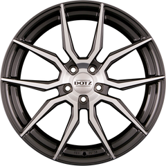 Dotz Misano DARK Gunmetal Polished Alufelge 8x18 Zoll ET48 LK 5x114.3 ML71.6