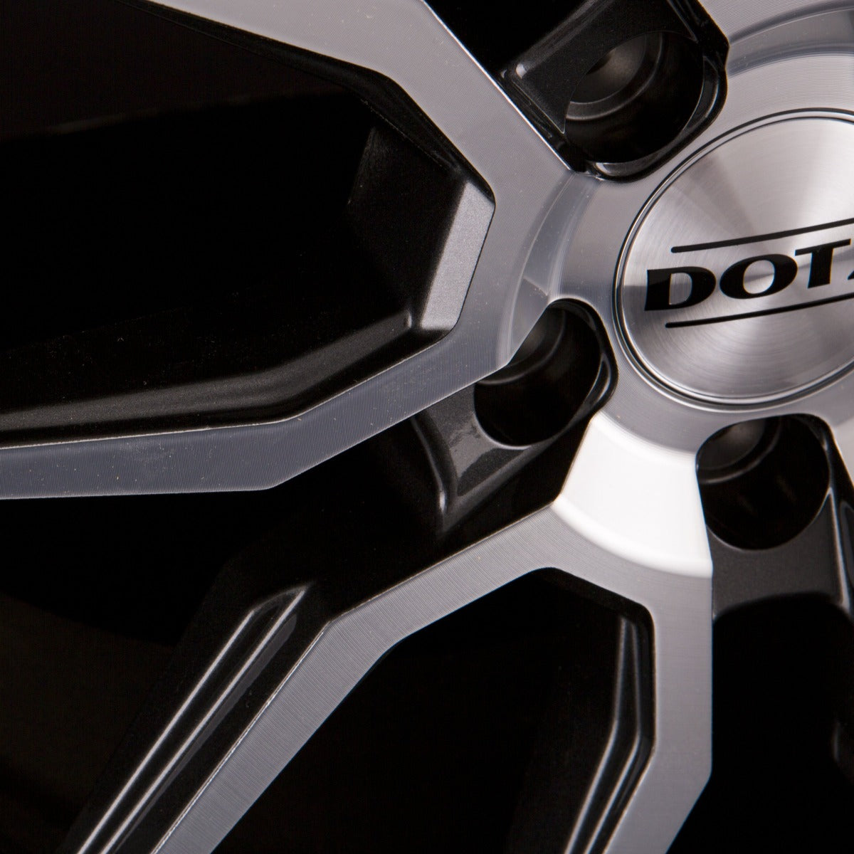 Dotz Misano DARK Gunmetal Polished Alufelge 8x18 Zoll ET48 LK 5x114.3 ML71.6 – Bild 3