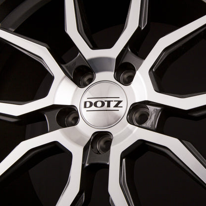 Dotz Misano DARK Gunmetal Polished Alufelge 8x18 Zoll ET48 LK 5x114.3 ML71.6 – Bild 5