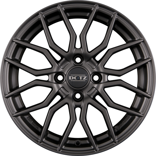 Dotz Limerock GREY - Gunmetal Alufelge 6.5x16 Zoll ET20 LK 4x108 ML65.1