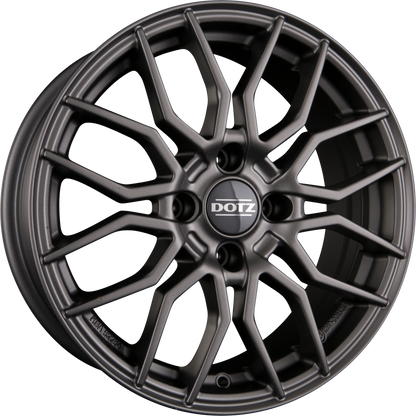 Dotz Limerock GREY - Gunmetal Alufelge 6.5x16 Zoll ET20 LK 4x108 ML65.1 – Bild 2