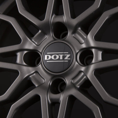 Dotz Limerock GREY - Gunmetal Alufelge 7x17 Zoll ET44 LK 4x100 ML60.1 – Bild 5