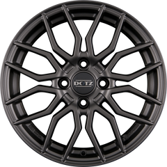 Dotz Limerock GREY - Gunmetal Alufelge 7x17 Zoll ET45 LK 4x100 ML60.1