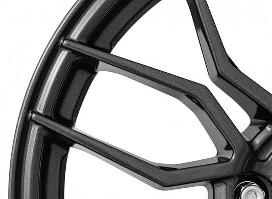 Dotz Limerock GREY - Gunmetal Alufelge 7x17 Zoll ET45 LK 4x100 ML60.1 – Bild 2