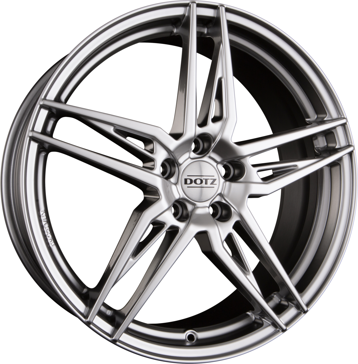 Dotz Interlagos SHINE - High Gloss Alufelge 7.5x18 Zoll ET48 LK 5x108 ML70.1 – Bild 2