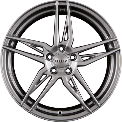 Dotz Interlagos SHINE - High Gloss Alufelge 7.5x18 Zoll ET50 LK 5x114.3 ML71.6
