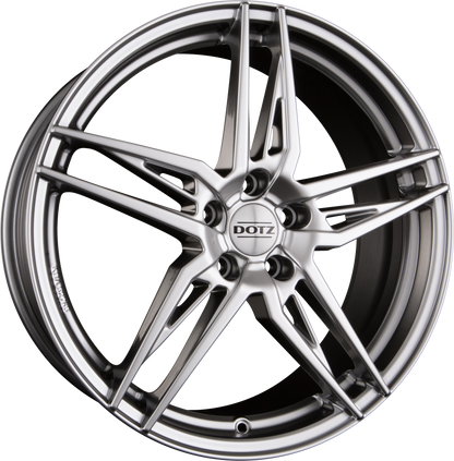Dotz Interlagos SHINE - High Gloss Alufelge 7.5x18 Zoll ET50 LK 5x114.3 ML71.6 – Bild 2