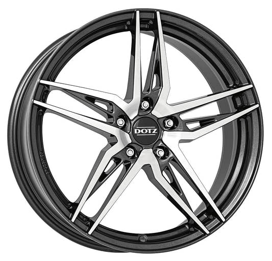 Dotz Interlagos gunmetal polished Alufelge 7.5x19 Zoll ET51 LK 5x112 ML57.1