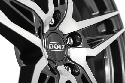 Dotz Interlagos gunmetal polished Alufelge 7.5x19 Zoll ET51 LK 5x112 ML57.1 – Bild 4