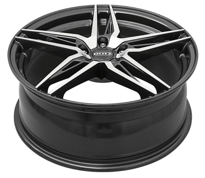 Dotz Interlagos gunmetal polished Alufelge 7.5x19 Zoll ET51 LK 5x112 ML57.1 – Bild 6