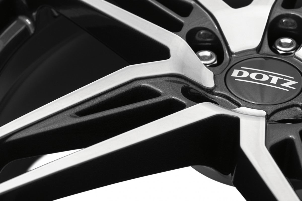 Dotz Interlagos gunmetal polished Alufelge 7.5x19 Zoll ET51 LK 5x112 ML57.1 – Bild 7