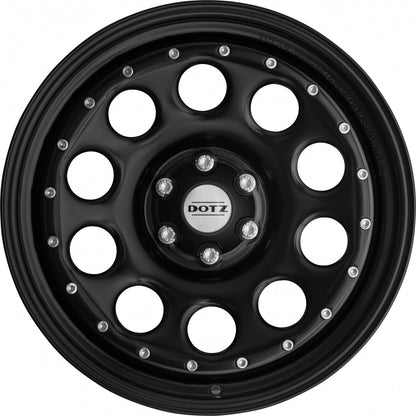 Dotz Modular Beadlock black 18Z (ohne Nabenbecher) Stahlfelge 7.5x18 Zoll ET18 LK 6x114.3 ML66 – Bild 2