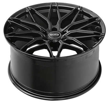 Dotz Suzuka black 8x18 ET40 - LK5/112 ML70.1 – Bild 3