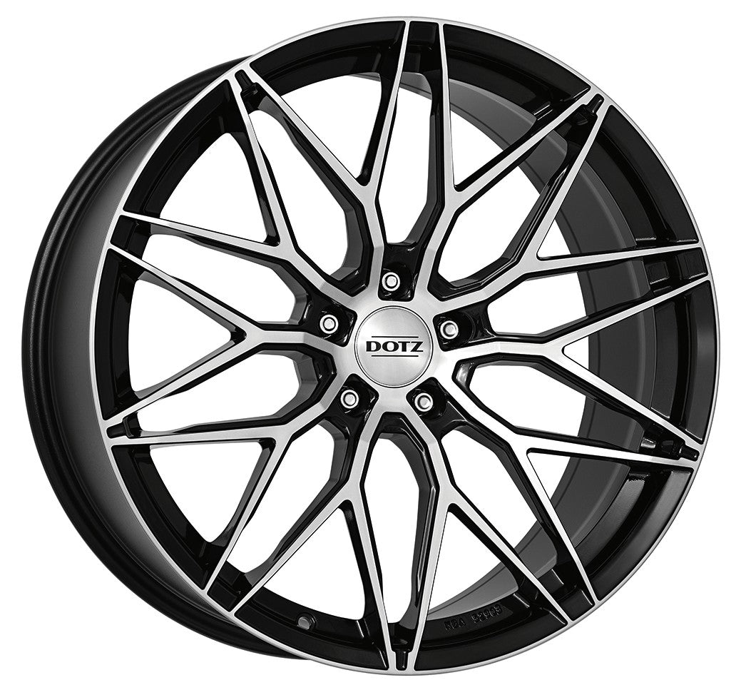 Dotz Suzuka black polished Alufelge