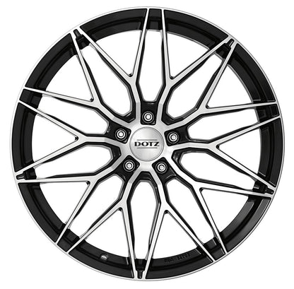 Dotz Suzuka black polished Alufelge – Bild 2