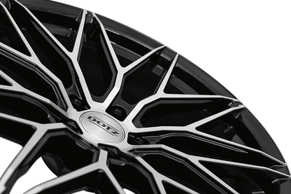Dotz Suzuka black polished Alufelge – Bild 4