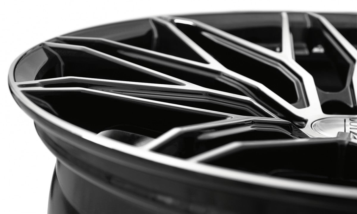 Dotz Suzuka black polished Alufelge – Bild 7