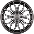 Dotz Limerock DARK - Gunmetal Frontpoliert Alufelge 7x17 Zoll ET37 LK 4x100 ML60.1