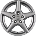 Enzo R Silver Alufelge 7.5x17 Zoll ET38 LK 5x114.3 ML71.6