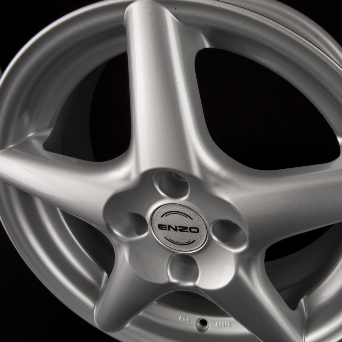 Enzo R Silver Alufelge 6.5x15 Zoll ET25 LK 4x108 ML65.1 – Bild 5