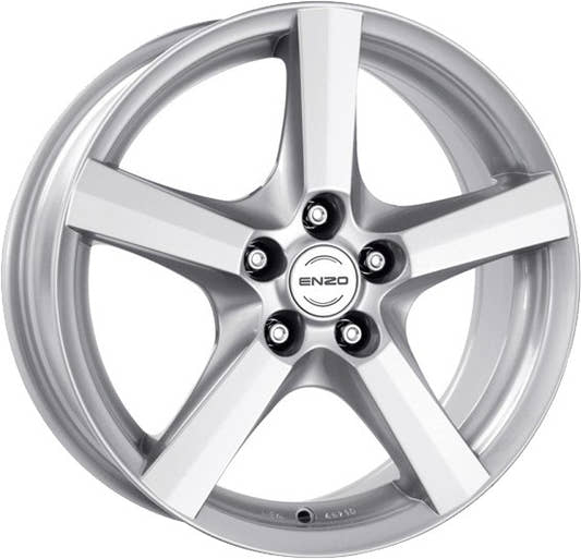 Enzo H silver Alufelge 6.5x15 Zoll ET40 LK 5x114.3 ML71.6