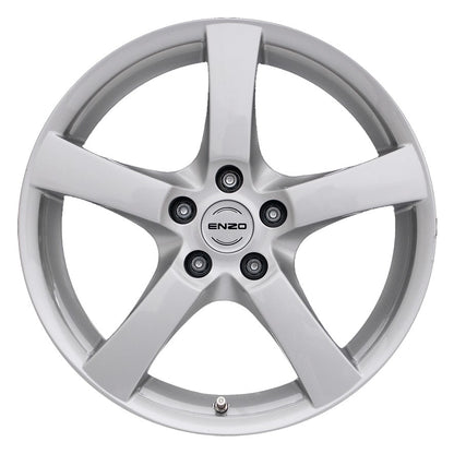 Enzo H silver Alufelge 6.5x15 Zoll ET40 LK 5x100 ML60.1 – Bild 2