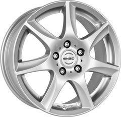 Enzo W silver Alufelge 7x17 Zoll ET40 LK 4x108 ML70.1