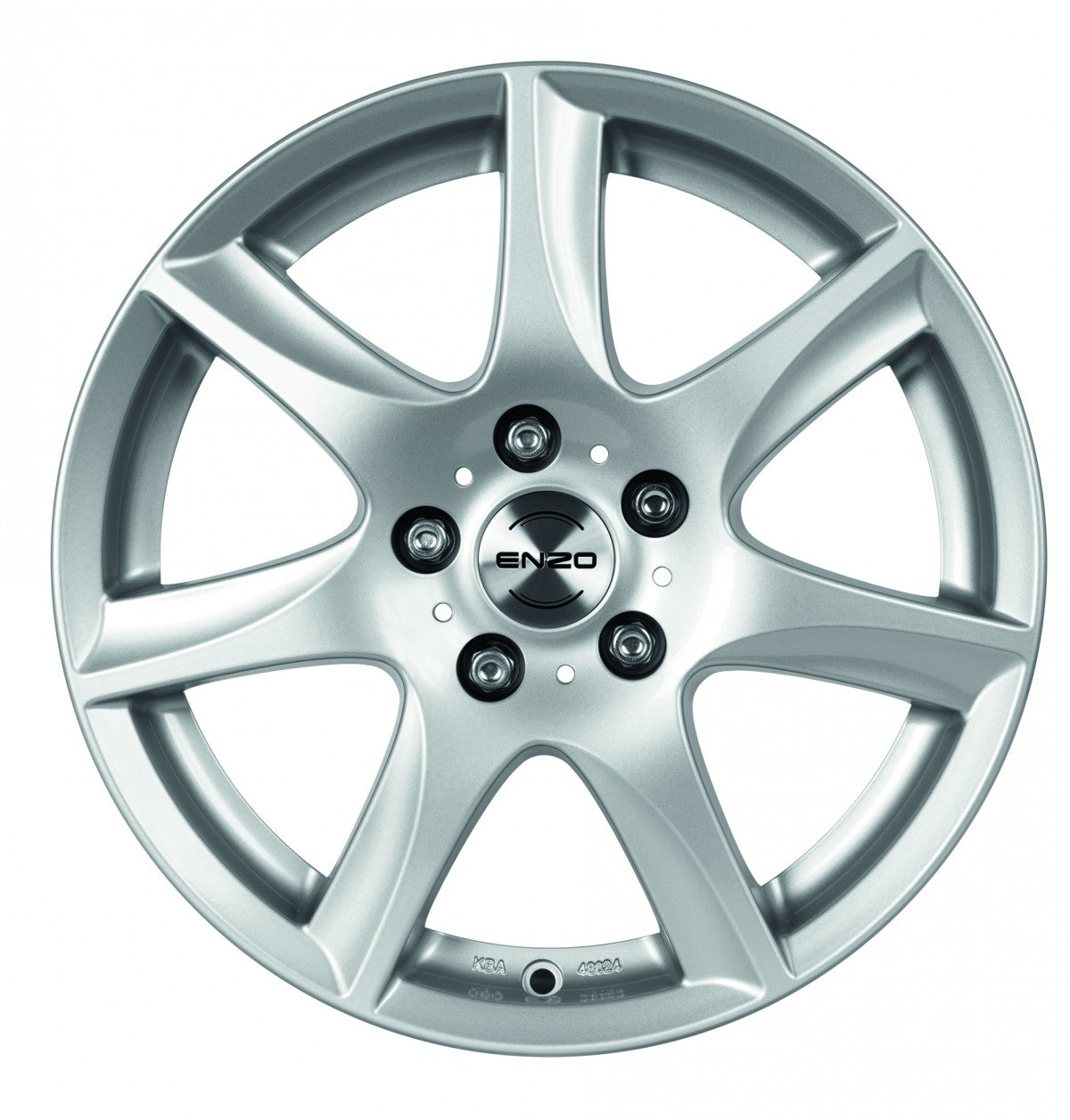 Enzo W silver Alufelge 7x17 Zoll ET40 LK 4x108 ML70.1 – Bild 2