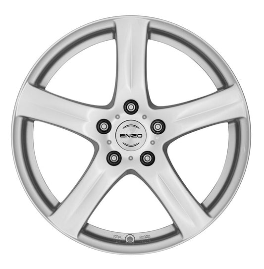 Enzo G silver 6.5x15 ET48 - LK5/114.3 ML71.6 – Bild 2