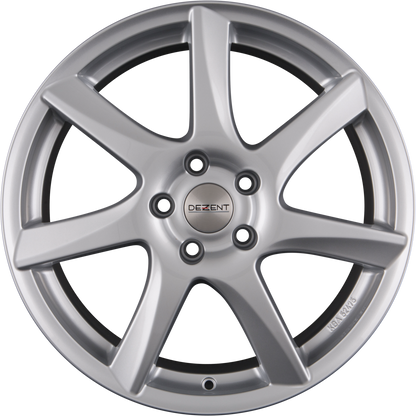 Dezent TW SILVER - Silber Alufelge 7x17 Zoll ET40 LK 5x114.3 ML71.6
