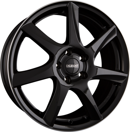 Dezent TW DARK - Black Polished Lip Alufelge 8x18 Zoll ET30 LK 5x112 ML70.1 – Bild 2