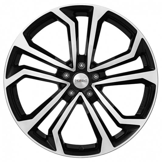 Dezent TA black polished 7x17 ET47 - LK5/114.3 ML67.1 – Bild 2