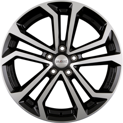 Dezent TA DARK - Schwarz Frontpoliert Alufelge 8x20 Zoll ET39 LK 5x112 ML66.6