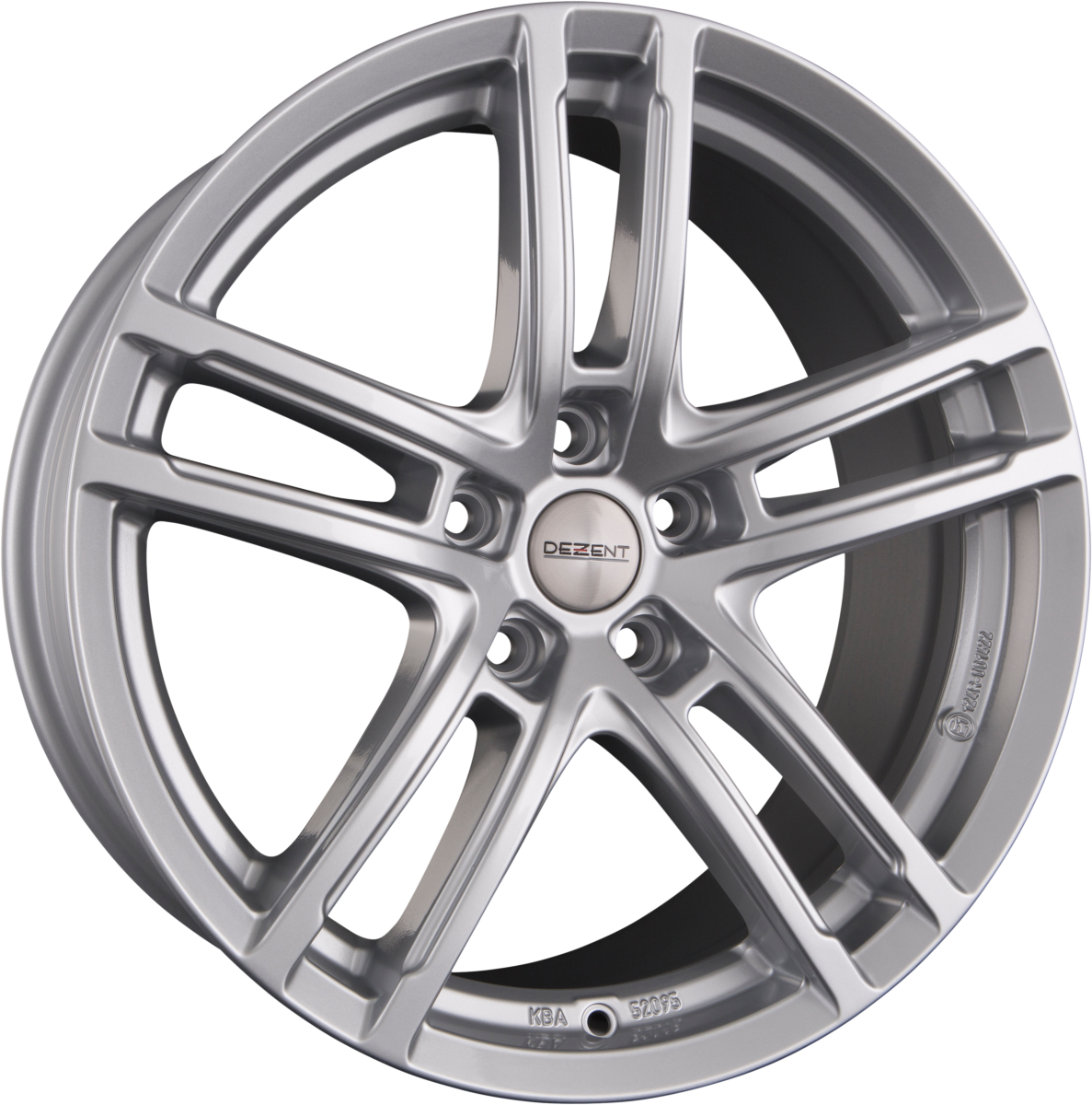 Dezent TZ-C SILVER - Silber Alufelge 6.5x16 Zoll ET22 LK 5x112 ML66.6 – Bild 2
