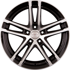 Dezent TZ-C DARK - Black Polished Alufelge 6.5x16 Zoll ET22 LK 5x112 ML66.6