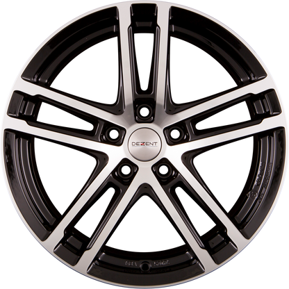 Dezent TZ-C DARK - Black Polished Alufelge 6.5x16 Zoll ET22 LK 5x112 ML66.6