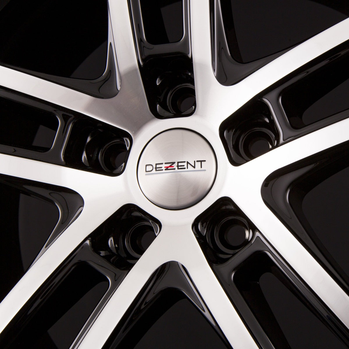 Dezent TZ-C DARK - Black Polished Alufelge 6.5x16 Zoll ET22 LK 5x112 ML66.6 – Bild 4