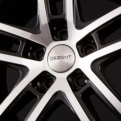 Dezent TZ-C DARK - Black Polished Alufelge 6.5x16 Zoll ET22 LK 5x112 ML66.6 – Bild 4