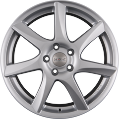 Dezent TW SILVER - Silber Alufelge 7x17 Zoll ET50 LK 5x108 ML63.4
