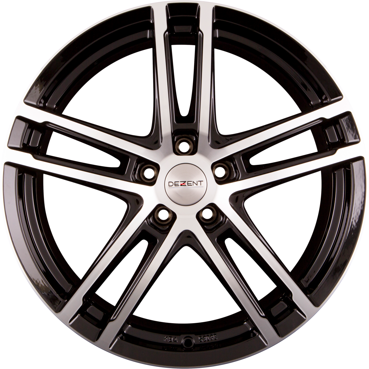 Dezent TZ DARK - Black Polished Alufelge 6x16 Zoll ET35 LK 5x100 ML57.1