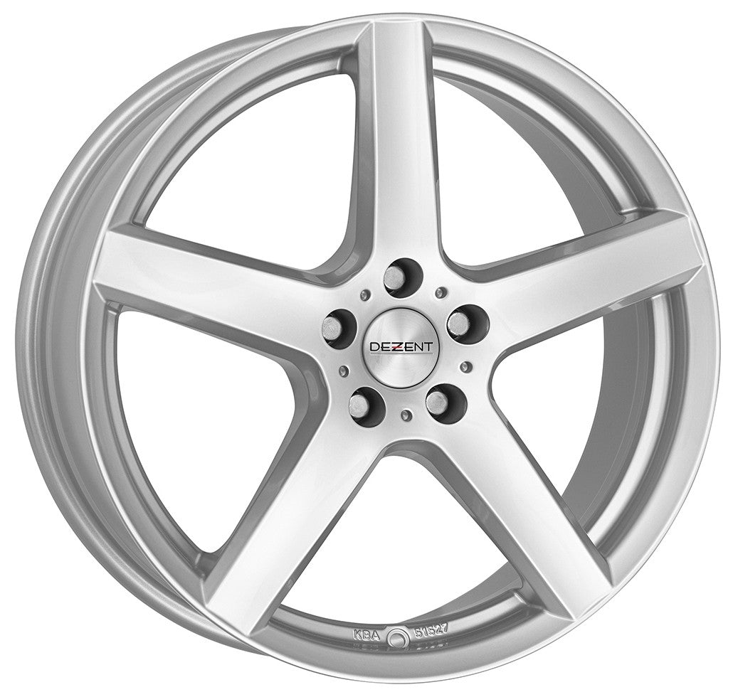 Dezent TY silver 6.5x16 ET50 - LK5/114.3 ML66.1