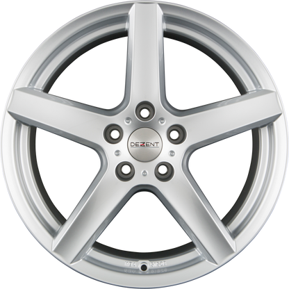 Dezent TY SILVER - Silber Alufelge 7.5x17 Zoll ET51 LK 5x112 ML57.1