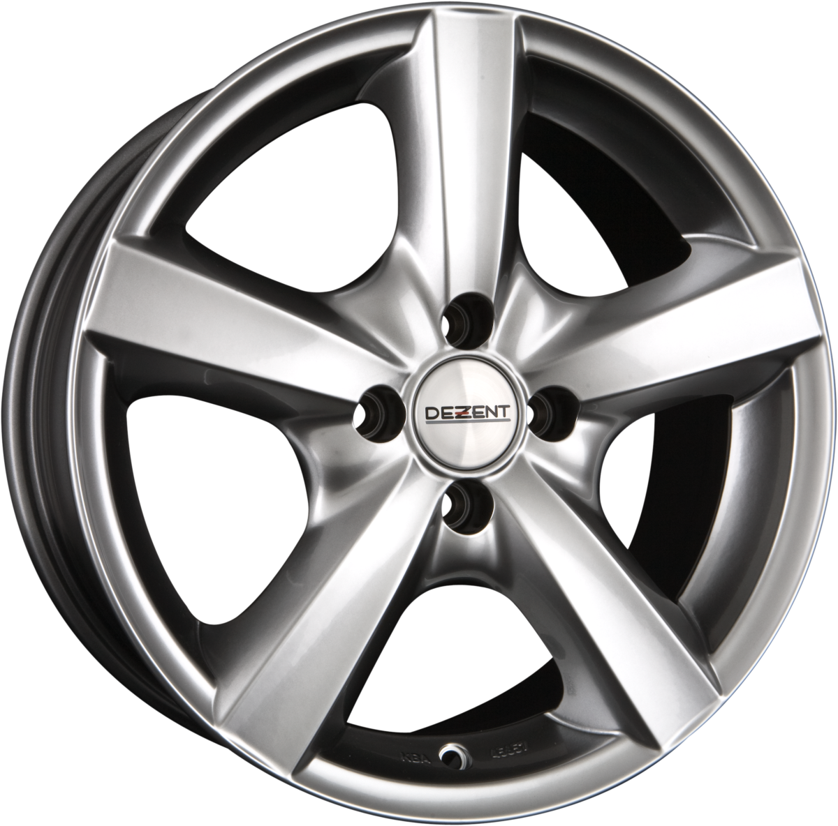 Dezent F High Gloss Alufelge 6.5x15 Zoll ET38 LK 4x108 ML65.1 – Bild 2